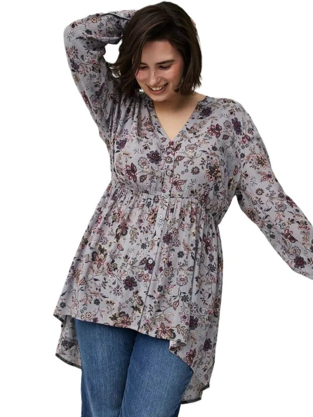 TORRID Babydoll Tunic Top. Plus Size 2
